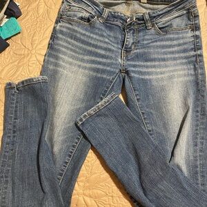 BKE Women's Skinny Jeans in Blue